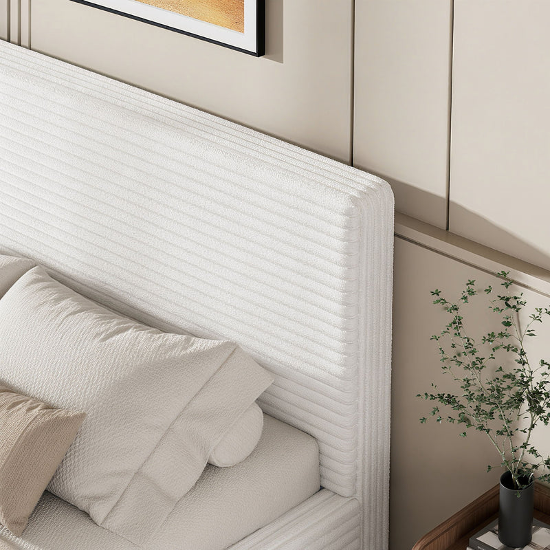 Airframe - Upholstered Bed Frame, Cloud Soft Headboard