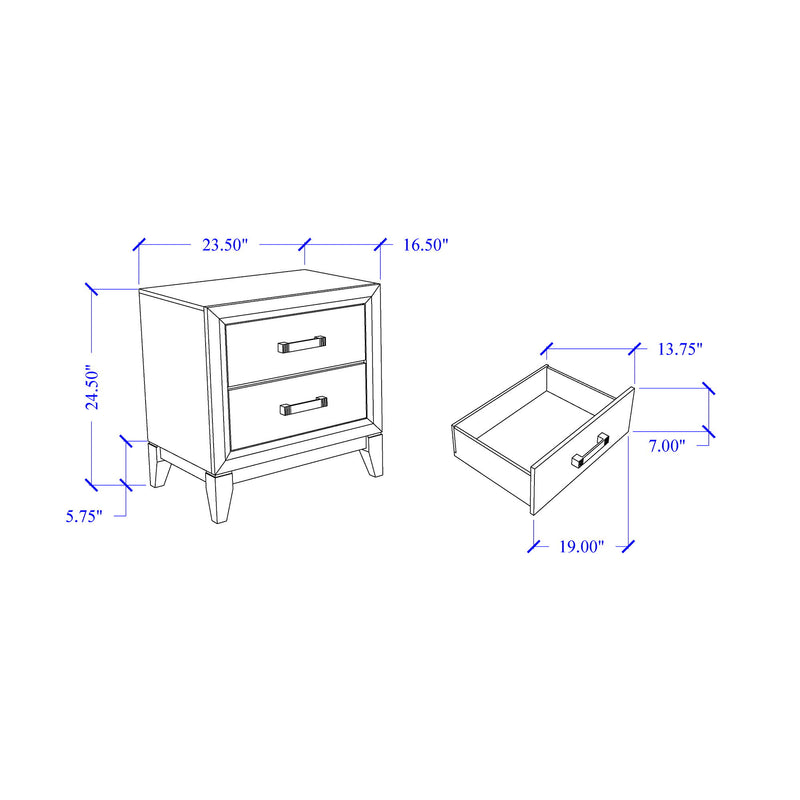 Mirage - Nightstand