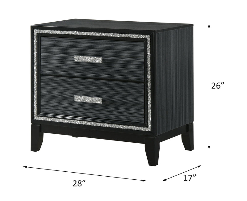 Haiden - Weathered Nightstand