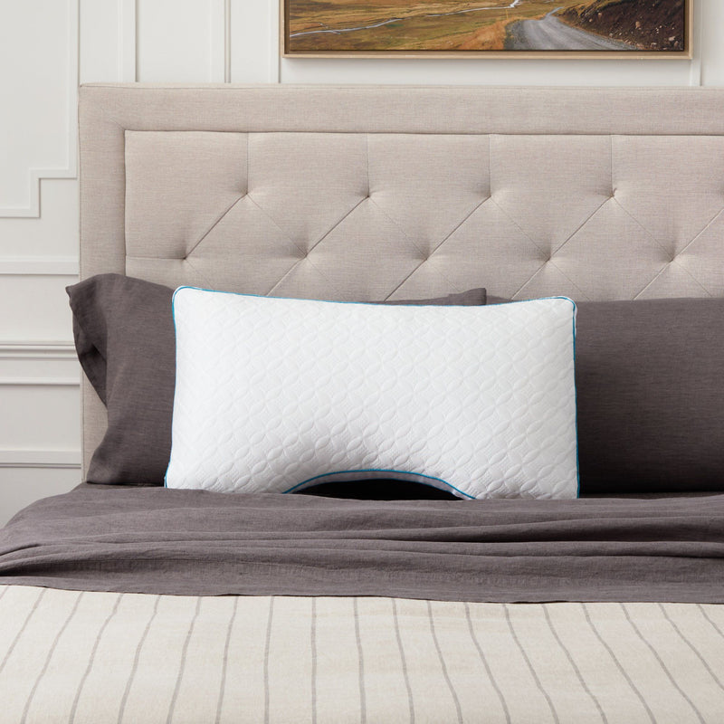 Malouf - Foam & Fiber Pillow With PE Cover