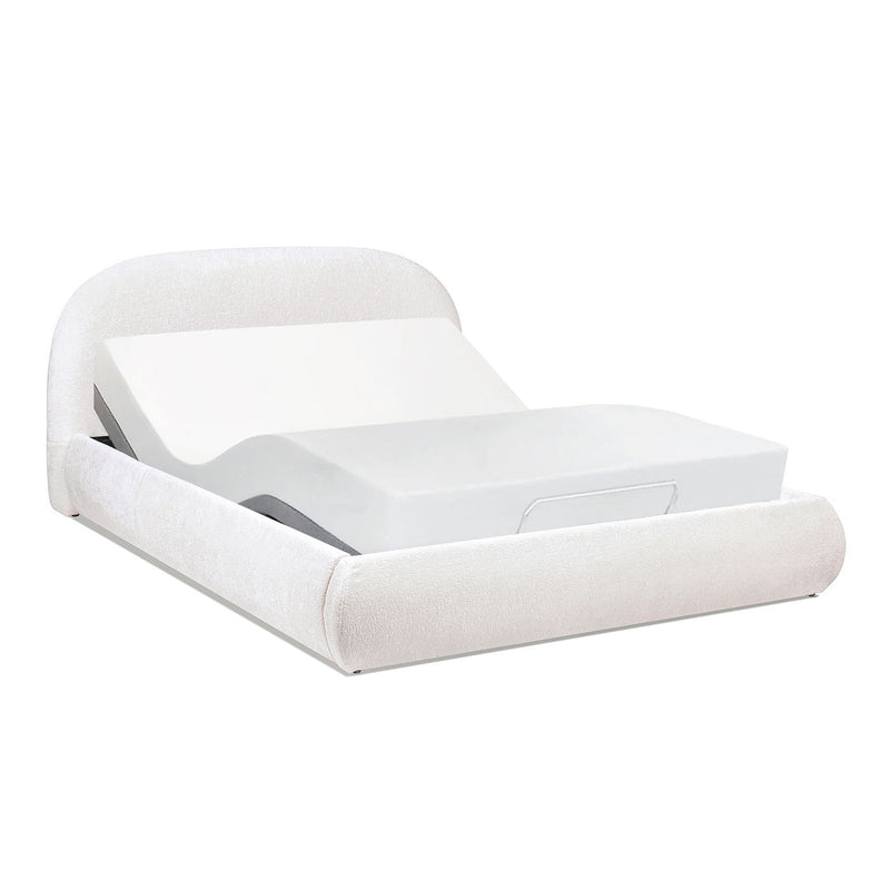 Archie Puffy Grounded - Upholstered Platform Bed