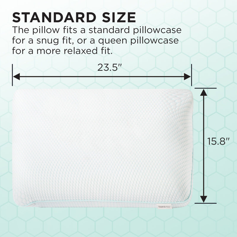 Pillows - Tempur-Pedic Everyday Comfort Pillow - White