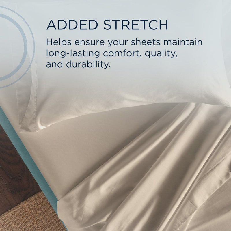Linens - Tempur Classic Cotton Sheet Set - Sandstone