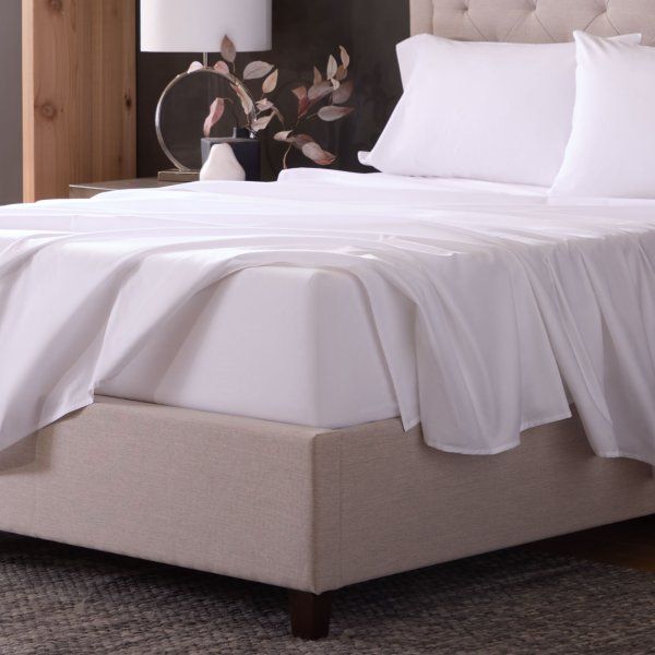 Classic Cotton Sheet Set - Split Queen - White