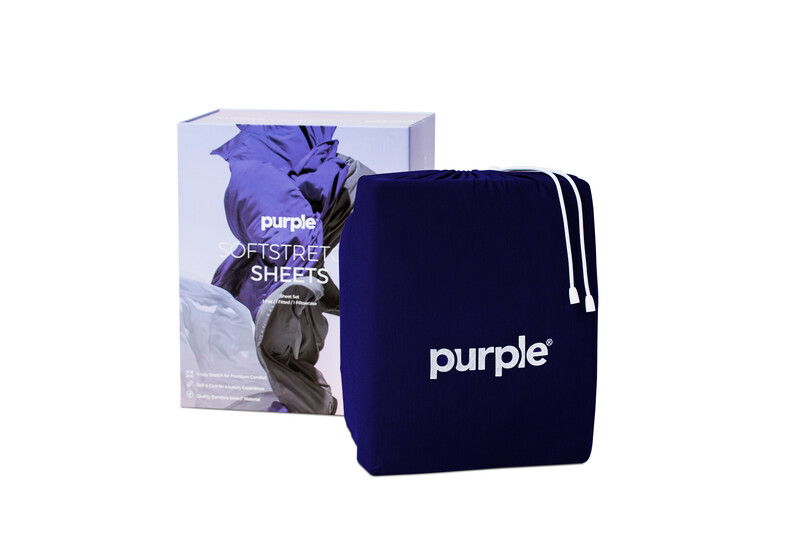 Purple SoftStretch Sheet Set