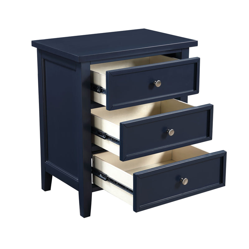 Luca - 3 Drawer Nightstand