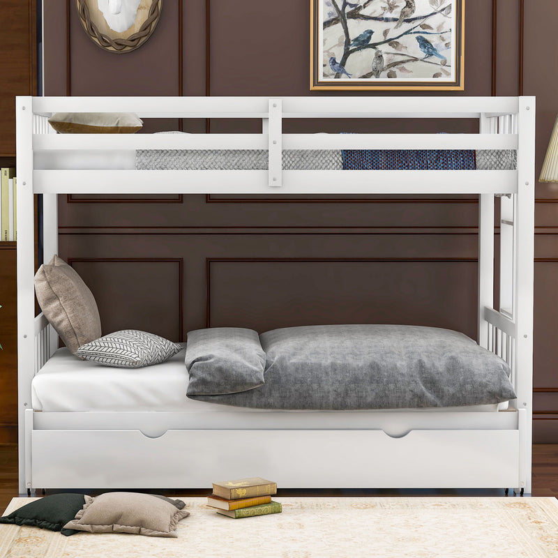Smooth Mobility Bunk Bed With Trundle