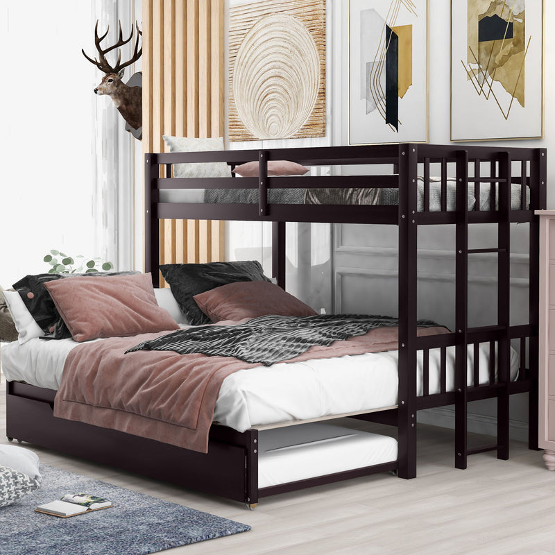 Smooth Mobility Bunk Bed With Trundle
