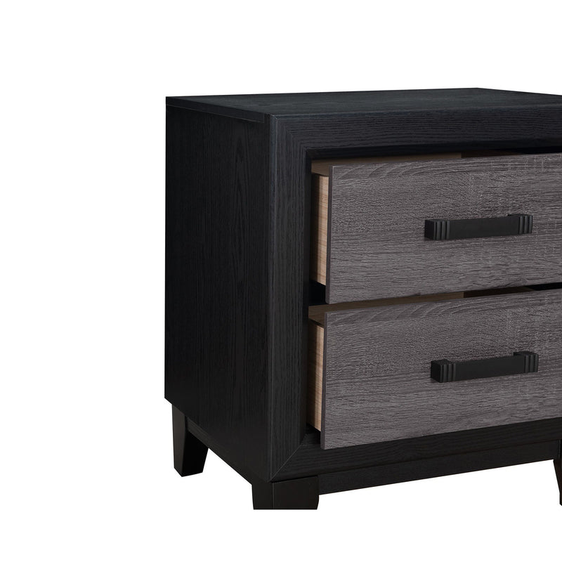 Soluto - Nightstand - Black / Gray