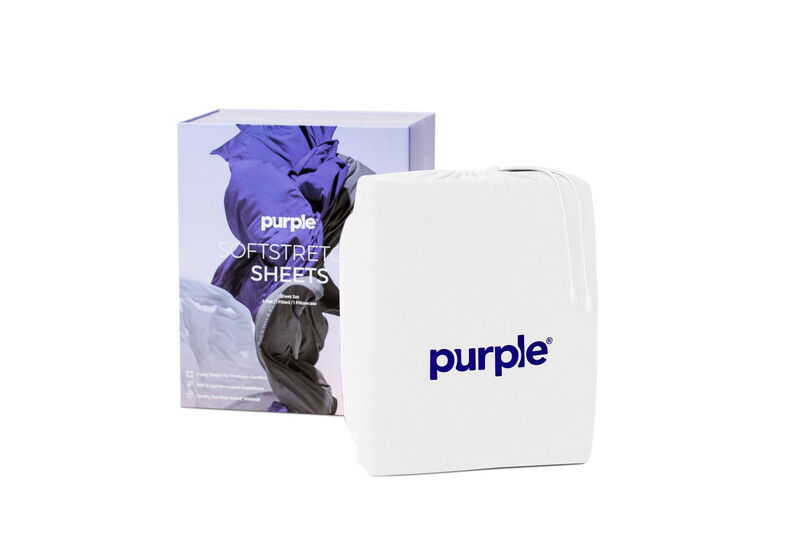 Purple SoftStretch Sheet Set