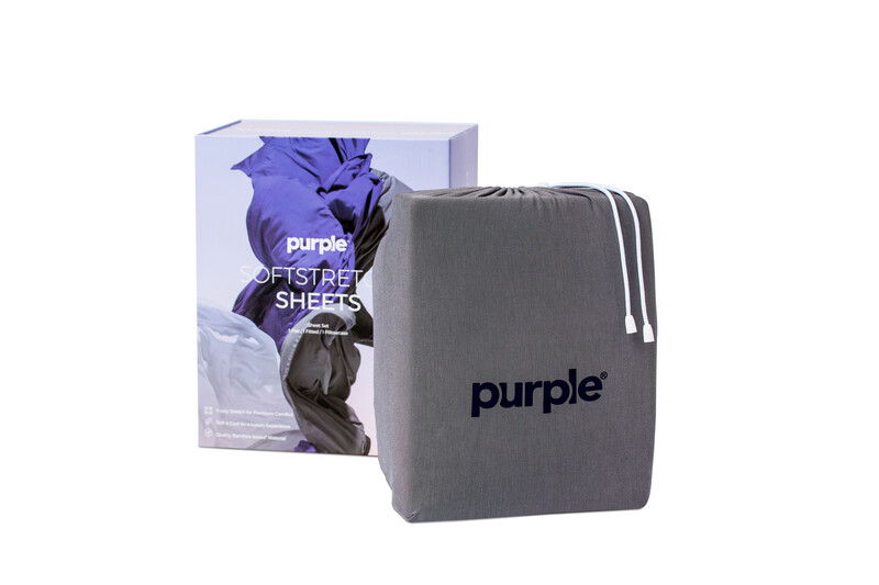 Purple SoftStretch Sheet Set