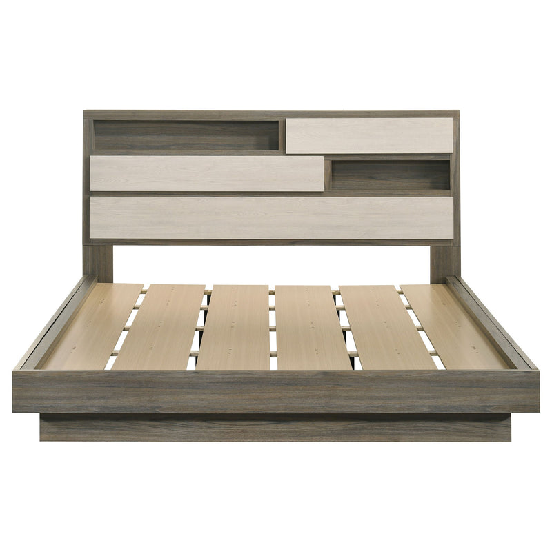 Edmondson - Bookcase Headboard Bed