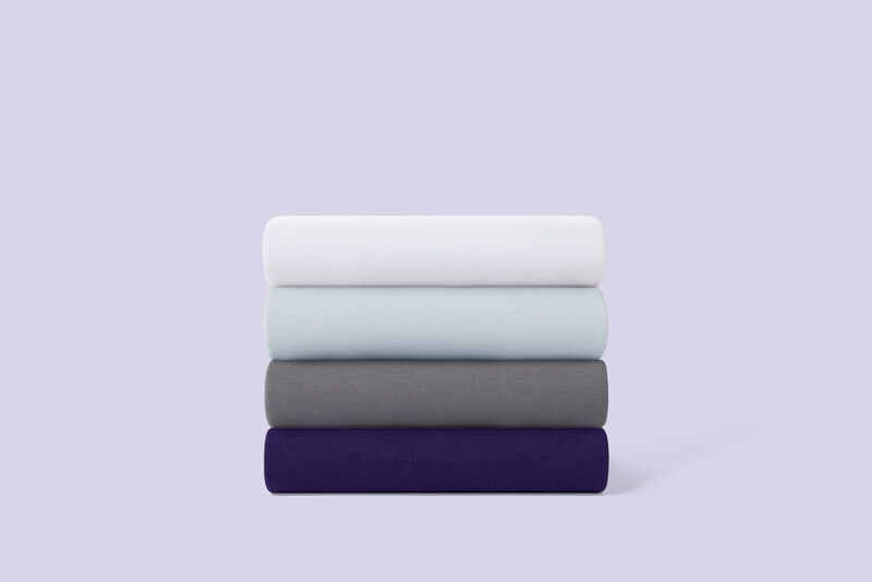 Purple SoftStretch Sheet Set