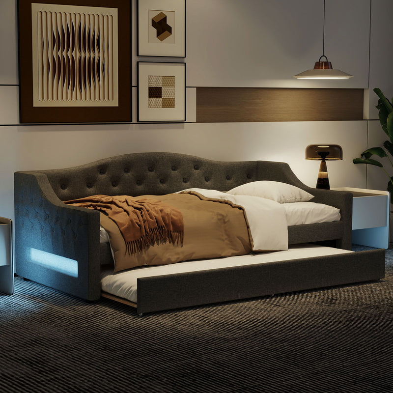 Daybed With LED Belt