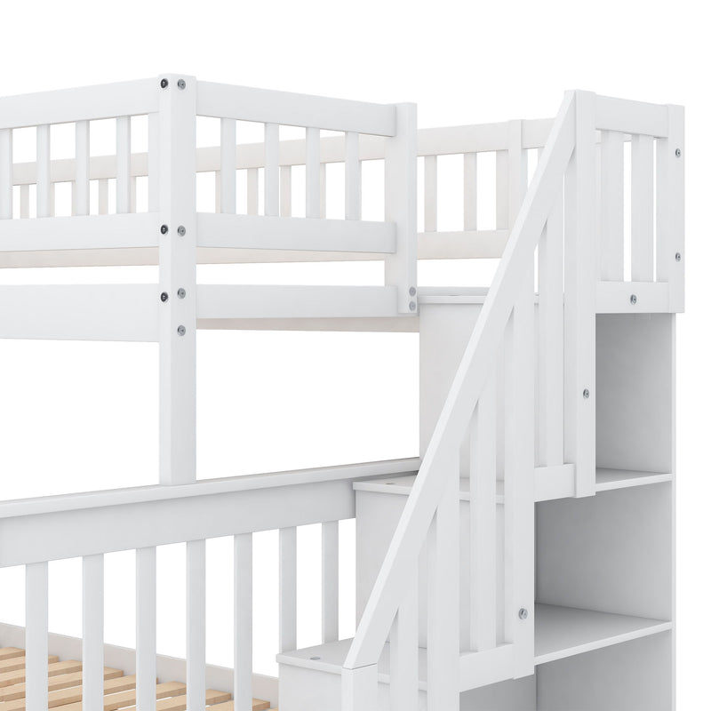 Bunk Bed With Staircase