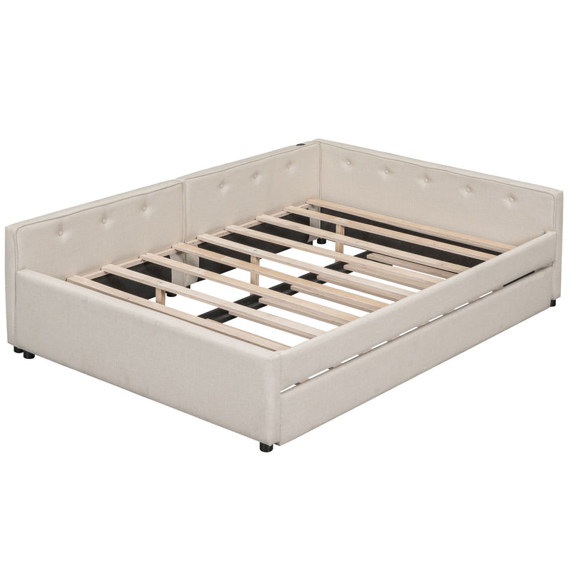 Platform Bed With USB Ports