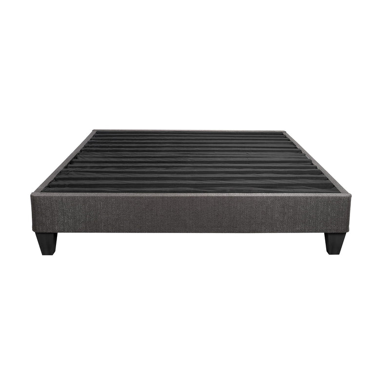 14" Upholstered Platform Bed Base, Mattress Foundation