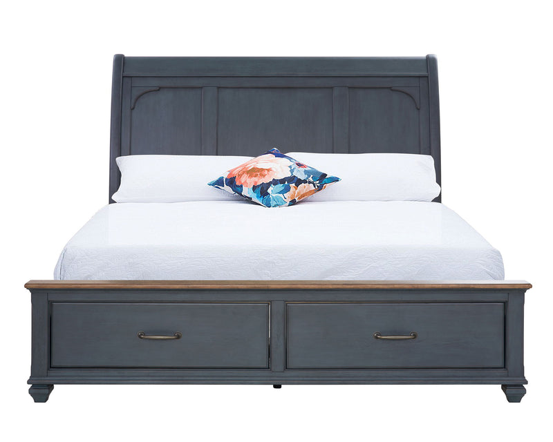 Sleigh Bed & USB Ports