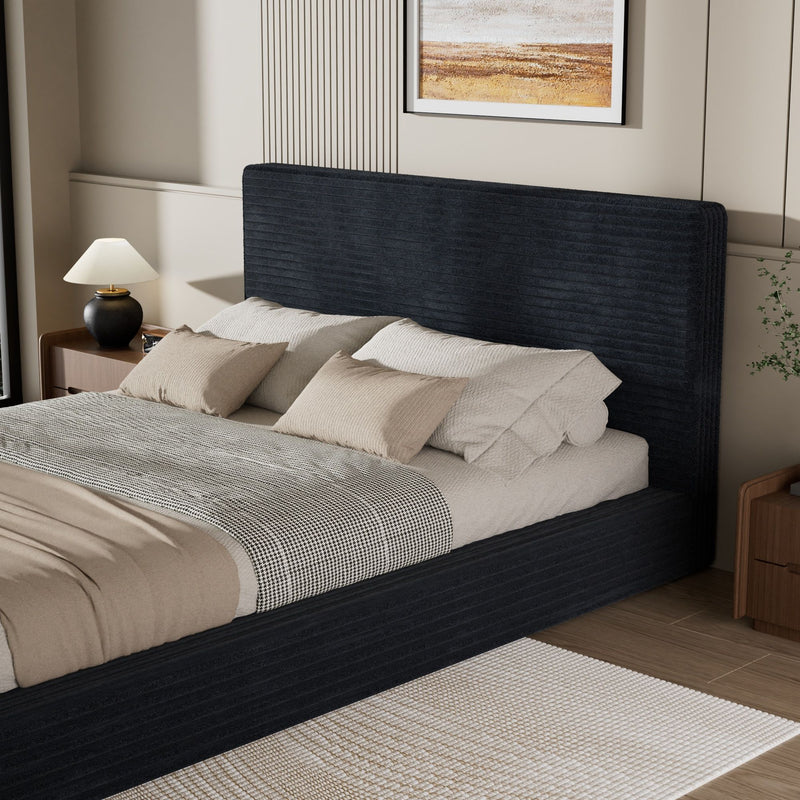 Airframe - Upholstered Bed Frame, Cloud Soft Headboard