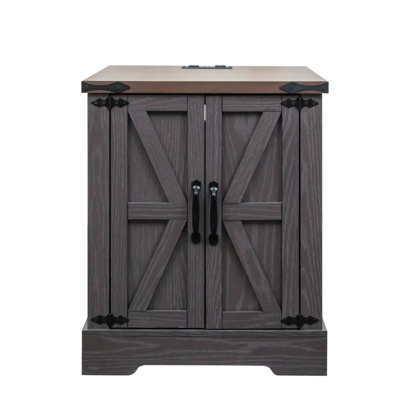 Nightstand With Adjustable Shelf