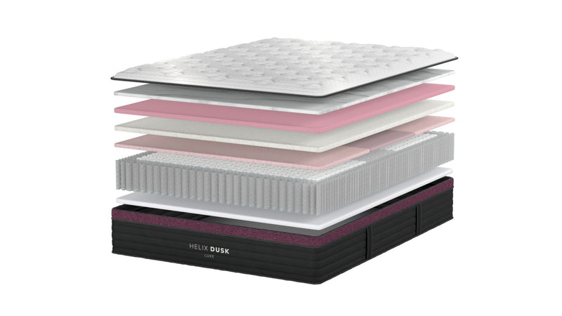 Helix Dusk Luxe with GlacioTex Cooling Cover and ErgoAlign Layer