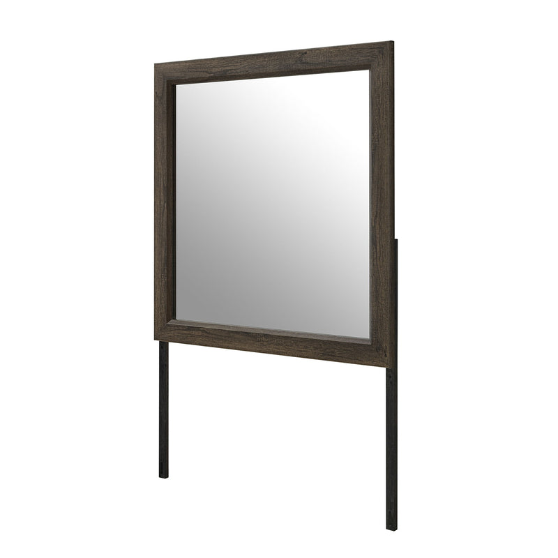Harry - Mirror, Large Scale Design For Bedroom - Brown
