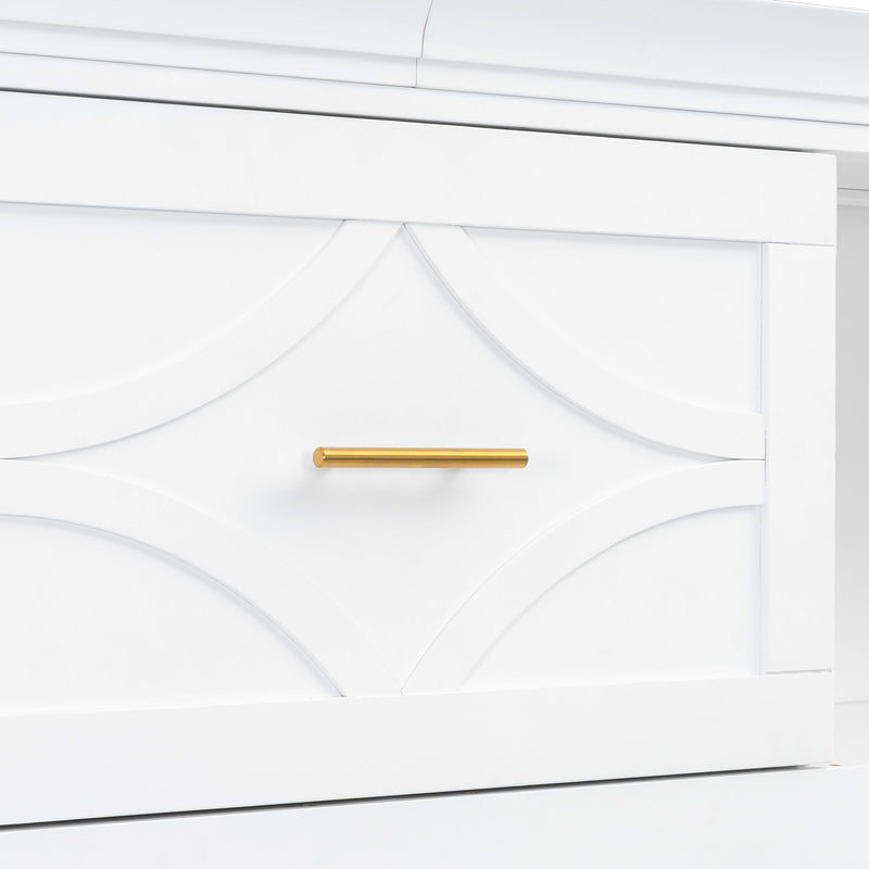 Murphy Bed With Charging Station And Drawer