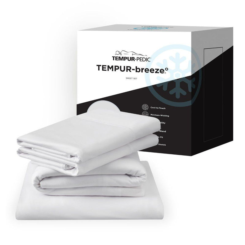 Linens - Tempur Breeze Cooling Sheet Set - White