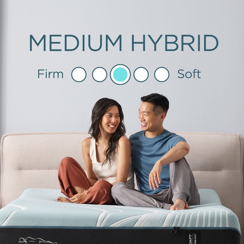 Tempur-Adapt - LuxeAdapt Medium Hybrid Mattress