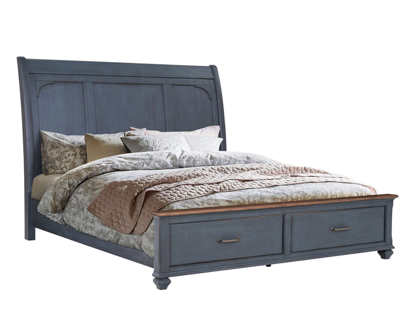 Sleigh Bed & USB Ports