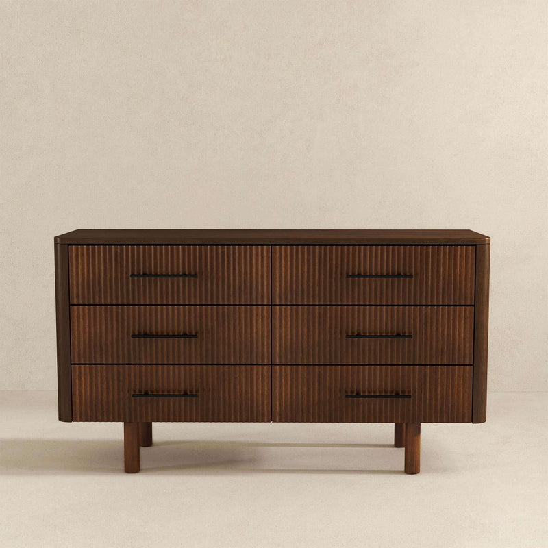 Logan - Dresser With 6 Drawers - Brown