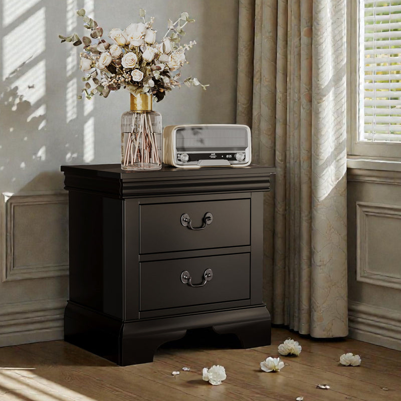 Nightstand With 2 Drawers